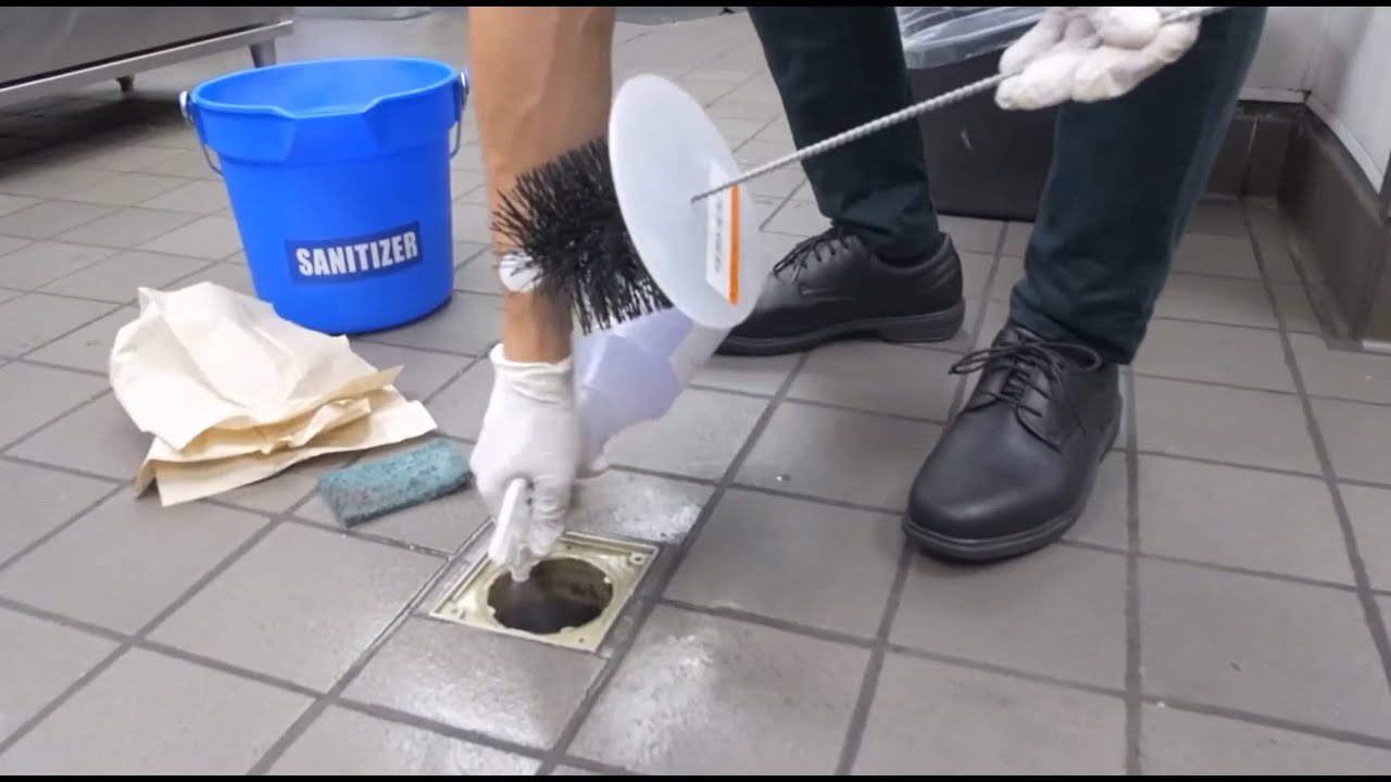 Floor Drain Cleaning